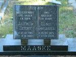 MAASKE Alfred Henry 1915-1983 & Elsie Johanna 1925-2000