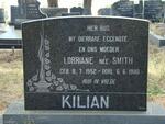 KILIAN Lorraine nee SMITH 1952-1980
