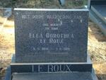 ROUX Ella Dorothea, le 1909-1989