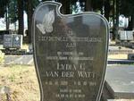 WATT Lydia C., van der 1928-1994
