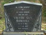 ROWSELL Victor Guy 1957-1993