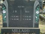 MILLARD J.B. 1923-1992 & Bes 1925-1999