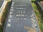 OELOFSEN Lovain L. 1926-1992 & Hester I. 1929-