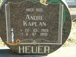 HEUER Andre Kaplan 1969-1988