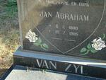ZYL Jan Abraham, van 1909-1985