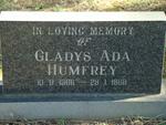 HUMFREY Gladys Ada 1906-1988