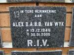 WYK Alex O.A.B.B., van 1945-2005