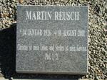 REUSCH Martin 1926-2001