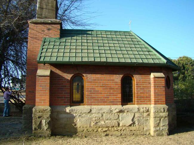 3. Side view of church