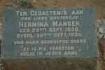 MANSER Hermina 1930-1930