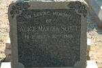 SCOTT Alice Martha 1862-1940