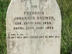 BRUWER Frederik Johannes 1894-1895