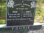 FOURIE Johan 1888-1948 & Makkie 1891-1958