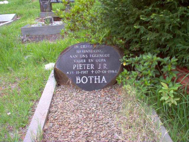 BOTHA Pieter J.R., 1917-1984