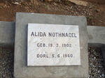 NOTHNAGEL Alida 1902-1960