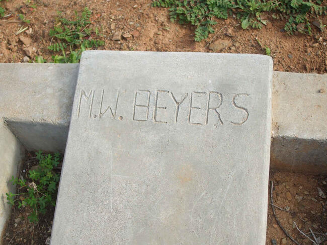 BEYERS M.W.