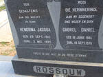 ROSSOUW Gabriel Daniel 1905-1970 & Hendrina Jacoba 1910-1995