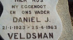 VELDSMAN Daniel J. 1923-1963