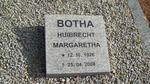BOTHA Huibrecht Margaretha 1926-2008