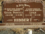 HIBBERT Leslie 1923-1991 & Guilda Priscilla 1922-2002