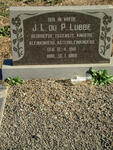 LUBBE J.L. du P. 1910-1989