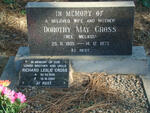 CROSS Dorothy May nee MELASS 1905-1973 :: CROSS Richard Leslie 1930-2003