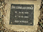 CRONJE Dirk Cornelius 1920-2004