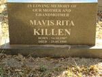 KILLEN Mavis Rita 1907-1995