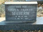 MALHERBE Jozua Francois 1911-1987