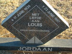 JORDAAN Louis 1930-1997