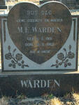 WARDEN M.E. 1901-1963