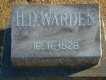 WARDEN H.D. -1928