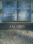 JACOBS Johannes Frederik 1889-1963 & Anna Jacoba Sophia 1891-1981