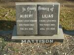 MATTISON Albert -1982 & Lilias -1998