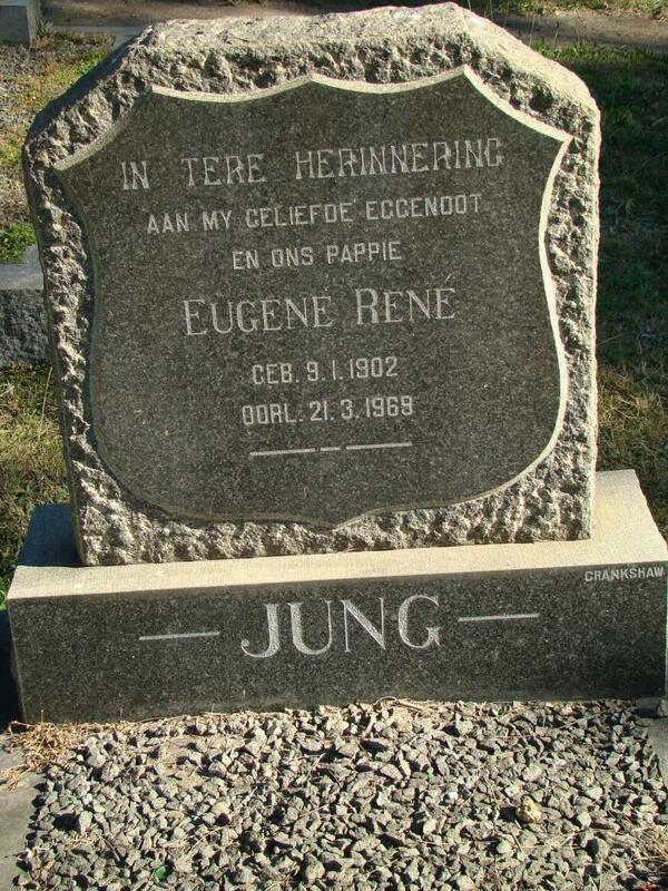 JUNG Eugene Rene 1902-1969