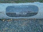 DICKSON William 1912-1972