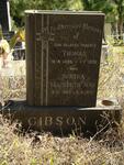 GIBSON Thomas 1895-1970 & Bertha Elizabeth May 1900-1972