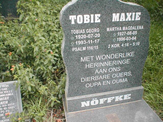 NÖFFKE Tobias Georg 1920-1993 & Martha Magdalena 1927-1996