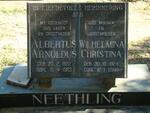 NEETHLING Albertus Arnoldus 1922-1983 & Wilhelmina Christina 1924-2000