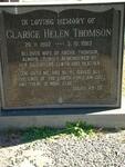 THOMSON Clarice Helen 1902-1983