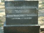 SANDISON Marcus Norman -1960 & Adah Margaret 1896-1976