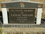 CLEMENTS Leslie Nelson 1971-1999