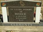 CLEMENTS Patrick 1951-1999