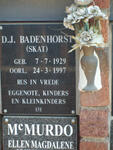 BADENHORST D.J. 1929-1997
