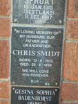 SMIDT Chris 1923-1998