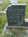 JEFFRIES Gert Wattss  1886-1961