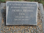 FICK Jacobus Johannes 1881-1949