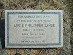 LINDE Louis Philippus 1889-1935