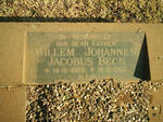 BECK Willem Johannes Jacobus 1883-1966
