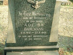 BAHLMANN B.W. 1913-1966